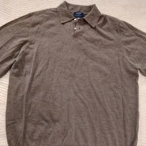 Brooks Brothers 346 Fine Italian Merino Wool Sweater